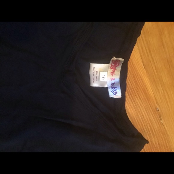 Ragdoll & Rockets Black dress with bell sleeves - Picture 2 of 3